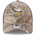 Men's Minnesota Vikings New Era Realtree Camo/Purple Trucker 39THIRTY Flex Hat 2803707